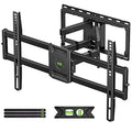 USX Mount Full Motion TV Wall Mount for Most 42-90 inch Flat Screen/LED/4K, TV Mount Bracket Dual Swivel Articulating Tilt 6 Arms, Max 16" Wood Studs, VESA 600x400mm, Holds up to 132lbs - size: For 42" to 90" TVs