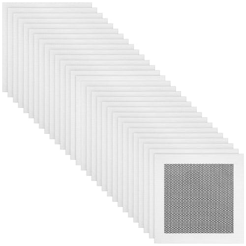 Blulu 30 Pcs 4 Inch Drywall Repair Kit Self Adhesive Mesh Drywall Patches - size: 4 Inch