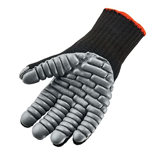 Ergodyne ProFlex 9000 Certified Lightweight Anti-Vibration Work Glove, Medium,Black - size: Medium (Pack of 1)
