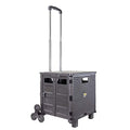 dbest Products Quik Cart Elite Stair Climber Rolling Crate - Black - color: Black, style: Elite Stair Climber