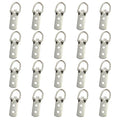 D Ring Picture Hangers, Bulk Steel Small D Rings, Pro Quality D Rings, Picture Hang Solutions for Mirror, Clock, Decoration, Paintings, Artwork Picture