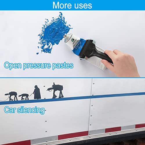 Rubber Roller, Ideal for Anti Skid Tape Construction Tools, Print, Ink and Stamping Tools (2.5-Inch, Black) - size: 2.5-Inch