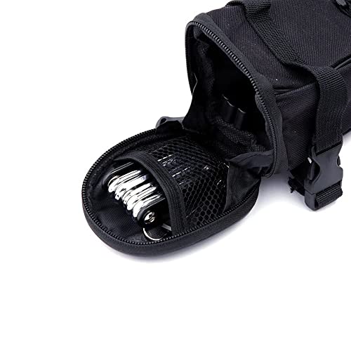 WOTOW 14 in 1 Bike Repair Tool Kit & Bike Saddle Bag - style: 14 in 1 Multitool (With Patch)