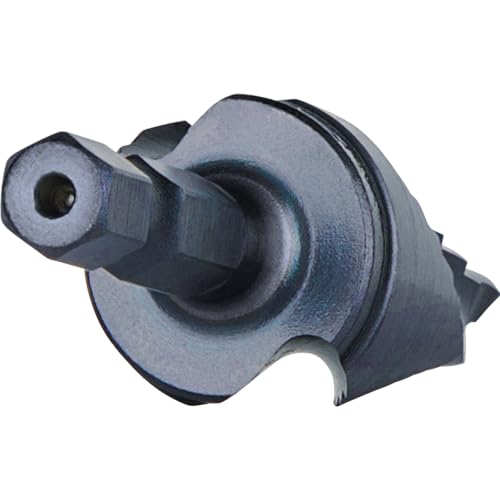Klein Tools QRST03 Step Drill Bit, Quick Release Spiral Double-Fluted, 1/4 to 3/4-Inch, Hex Shank, Cut Steel, Wood, Plastic, Aluminum - size: 1/4 to 3/4-Inch, style: Quick Release