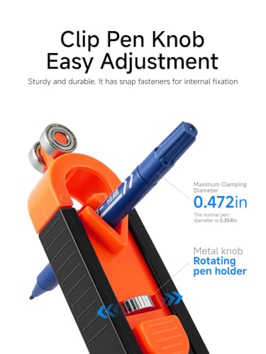 LOZLIN Adjustable Lock Contour Gauge Precision Profile Duplicator Scribing Tool