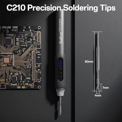 Bakon Cordless Precision Soldering Iron Kit - color: Silver