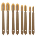 8Pcs Caulking Tool Kit, 4‑size non‑scratch silicone tools