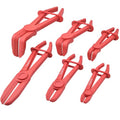 6-Piece Plastic Hose Pinch Off Pliers, Straight & 90° Angled