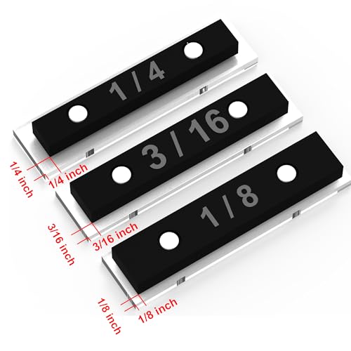 Trim Reveal Tool, carpentry tools for marking gauge, Finish Carpentry & Woodworking Tool for Accurate Jamb Marking (1/4"+1/8"+3/16")