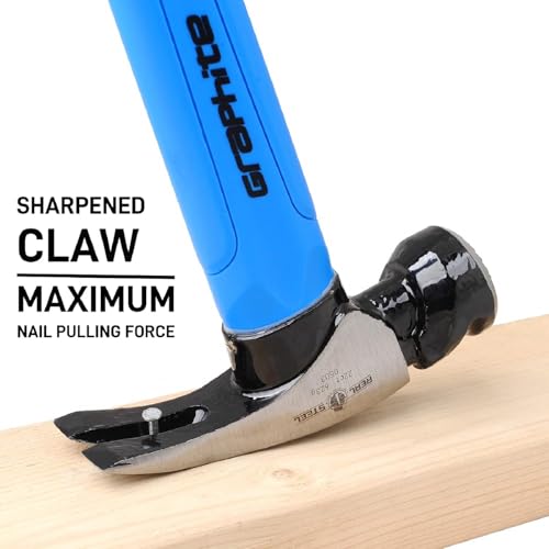 REAL STEEL 22 Oz Head Framing Hammer Magnetic Milled Face - size: 22 oz