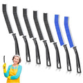7 Pcs Hard Bristle Crevice Cleaning Brush, Multifunctional Grout Cleaner Brush, Thin Gap Cleaning Brush Set, Small Cleaning Tools for Household Use, Kitchen, Bathroom, Toilet, Window Track,Tight Space