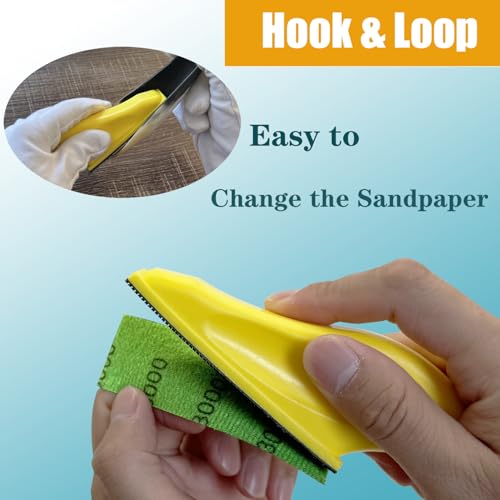 Micro Detail Sander Paper Kit 90 PCS Wet Dry Sandpaper (Grit 320 to 5000) - style: Grey(Grit 320-5000)