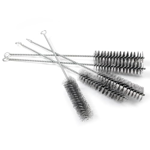 Utoolmart Wire Tube Brushes, 1.0-inch Diameter, 12-inch Long, 5pcs - color: 5pcs, size: 2.5cm