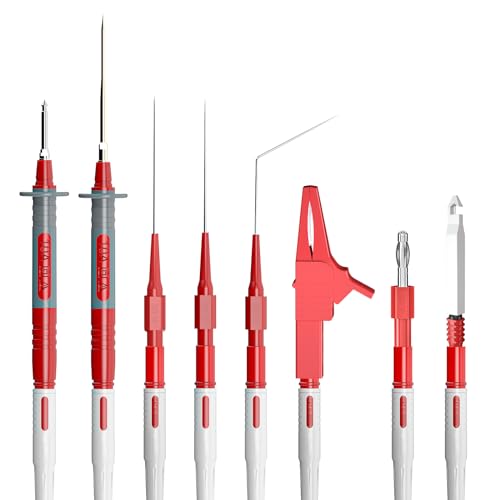 Goupchn 57PCS Multimeter Test Leads Kit with Replaceable Probes Set - style: 57PCS