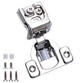 10 Pack 5 Pair 1-1/4 inch Overlay Soft Close Cabinet Hinges with Built-in Damper, 3 Way Adjustability - color: 10PACK, size: 1-1/4 in. Overlay
