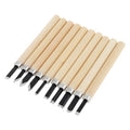 10pcs Wood Carving Chisel Set, Manganese Steel Woodworking Tools, Chisels Kit Great for Carving, Woodworking, DIY Sculpture and Art Projects