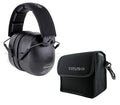 TITUS 3 Series, Onyx 37 Original Highest NRR Noise Reduction Earmuffs - color: Black (Premium Band / With Pouch) X