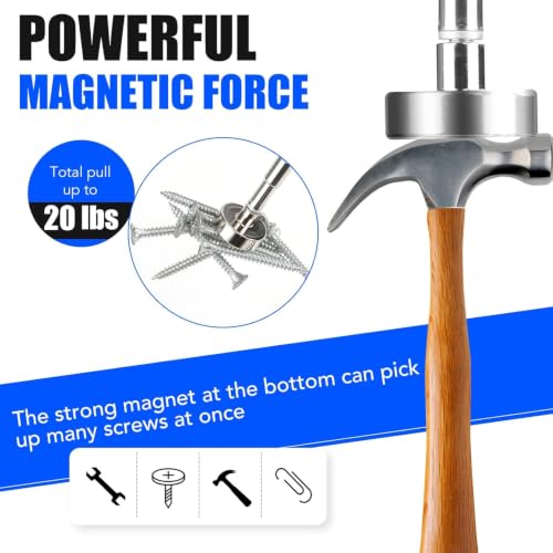 2PCS Telescoping Magnetic Pickup Tool with 20lb Pull Force, 30in - size: 2 Telescop