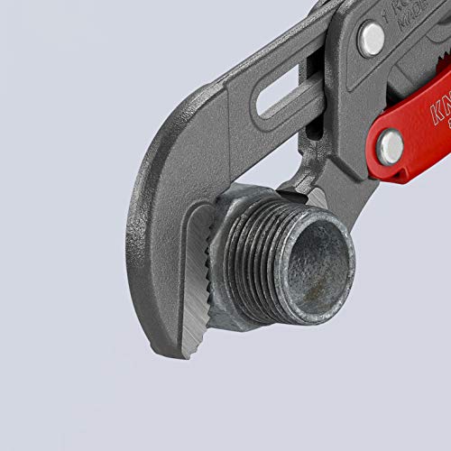 KNIPEX Tools 83 61 010, Rapid Adjust Swedish Pipe Wrench, 12 - size: 12-Inch