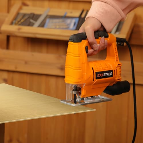 Jig Saw,350W 45 Bevel Cutting, 0-3000RPM Wood Cutter Hand Saw