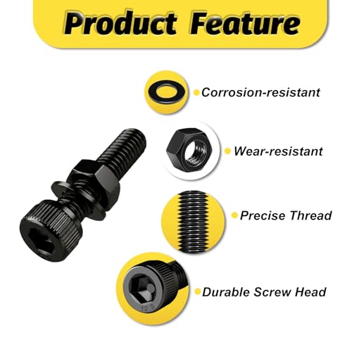 KADRICK 990PCS M2 Screws Kit,Class 12.9 Socket Head Cap Screw 4mm-16mm - size: M2 990Pcs