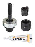 1/2" Conduit Knockout Punch with Manual Draw Stud 0.89" Hole - style: 1/2" knockout punch