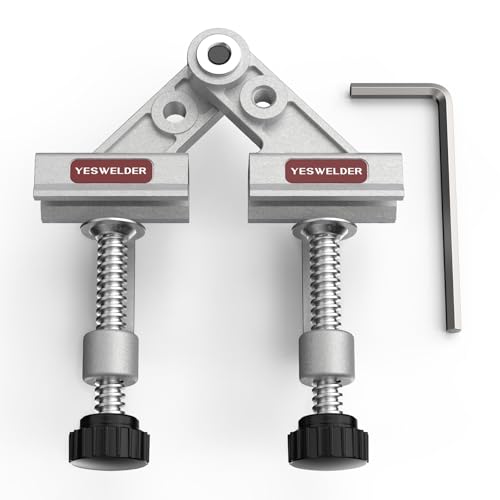 YESWELDER 10-180° Adjustable Tube Clamp with Swing Jaw - style: 10-180° Tube Clamp