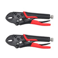 2pcs Locking Pliers Set, 7 Inch Curved Jaw Locking Pliers with Anti-slip Handle Heavy Carbon Steel Vice Grip for Clamping Twisting Welding (2pcs) - size: 7 Inch 2pcs