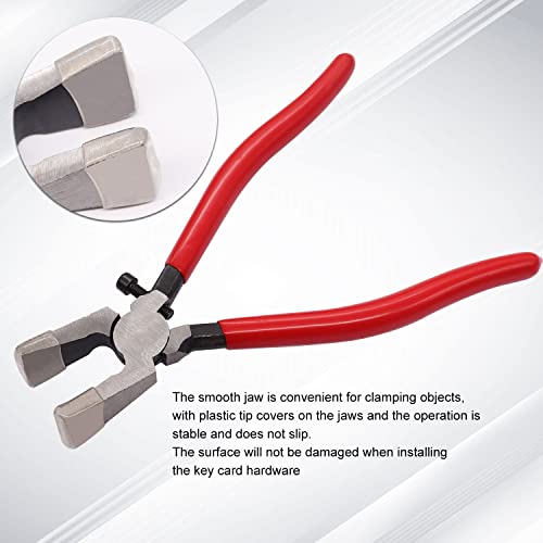 Weideer 15 Set Key Fob Hardware with Plier for Wristlet Key Fobs/Lanyards/Chains - K-082-15 - color: Silver-key Fob+plier