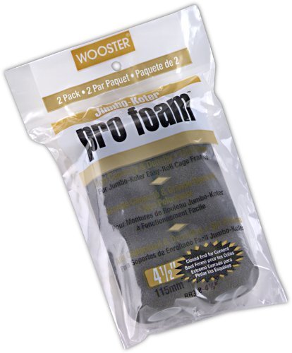 Wooster RR308-4 1/2 4-1/2" Pro Foam™ Paint Rollers 2 Count