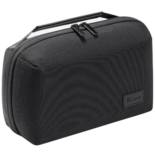 Kaxich Travel Electronics Organizer Pouch, Portable Cable Organizer Case - color: Black