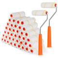 40 Pack Microfiber Paint Roller 4 Inch, 3/8 Inch Nap - size: 4 Inch,40 Pack