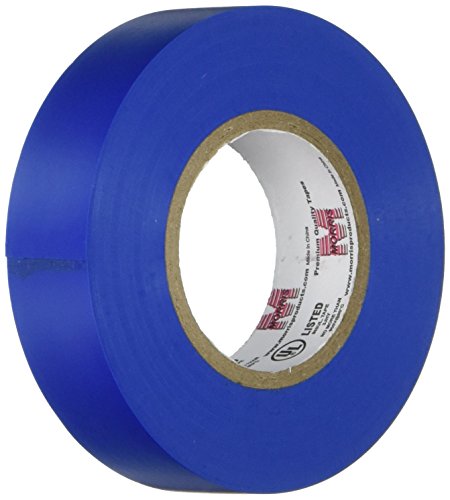 Morris 60050 Vinyl Plastic Electrical Tape, 7 mil x 60' x 3/4-inch , Blue, 1-Pack - color: Blue, style: 1-Pack