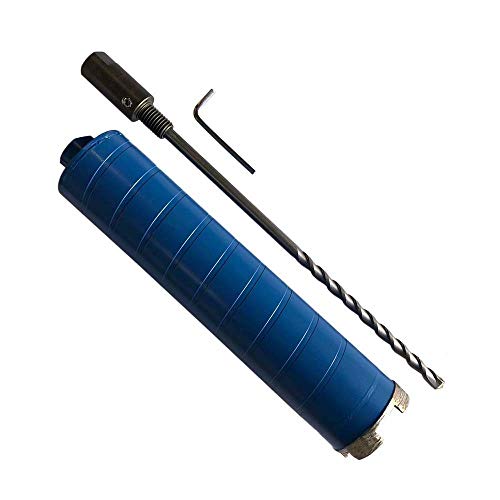 2-1/2" Dry Diamond Core Bit w/Pilot for Brick & Block, 5/8"-11 - size: 2-1/2"