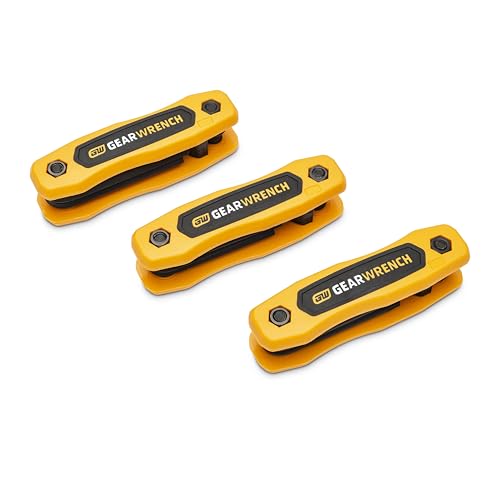 GEARWRENCH 25 Piece SAE/Metric/Torx® Folding Hex Key Set - 83512