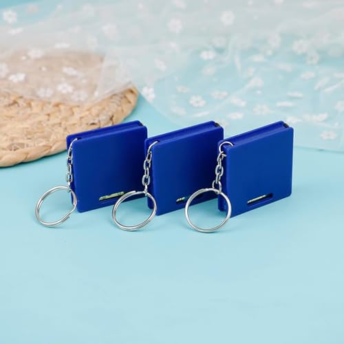 Upgraded Mini Keychain Tape Measure with Square & Bubble Level Steel Ruler 1meter Measuring Tape for Household Small Steel Tape Measure Keychain Ruler Lightweight Measuring Instrument Measurement