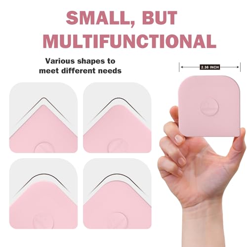 Pan Scraper, 5 Pcs Pot & Dish Scraper Plastic, Sturdy Scraper Kitchen Tool - color: Pink, size: 5 Pcs