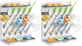 Lifewit Large Baby Bottle Drying Rack 15 Hooks, Newborn Essentials Must Haves, Bottle Storage Organizer for Countertop, Cabinet, Rack Dryer Holder for Pacifiers, Pump Parts, Baby Stuff (Pack of 2) - size: Large-15 Hooks (Pack of 2)