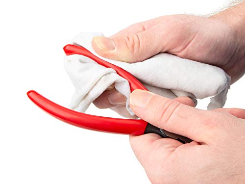TEKTON 6 Inch 70-Degree Bent Serrated Jaw Long Nose Pliers | PGF10406 - color: Serrated Jaw, size: 6 Inch 70-Degree Bent
