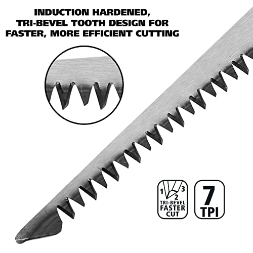 GreatNeck 12" Compass Saw - Precision Saw for Wood & Plastic, Drywall Cutting