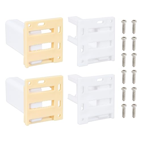 H305 Drawer Slide Socket Set for 1" RV Drawer Slides Channel - color: 2 Set H305 RV Drawer Slide Socket