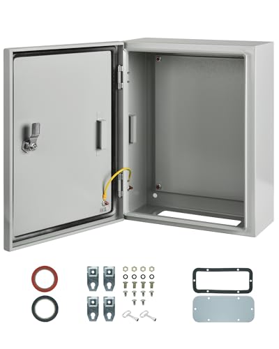 Waterproof Electrical Enclosure 16 x 12 x 6, Outdoor Electrical Box Weatherproof, Electrical Junction Box with Reinforced Lock - size: 16 x 12 x 6''