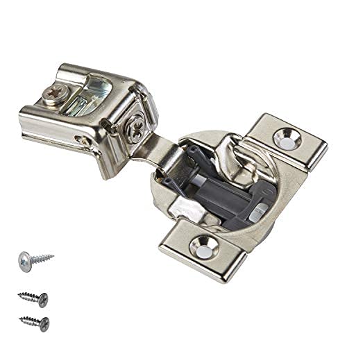 Blum 39C355B.16 Compact BLUMOTION 39C Hinge, Soft-Close, 110 Degree, 1 Overlay, Screw-on (4)