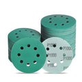 5 Inch 8 Hole P1000 Grit Zirconia Wet Dry Sanding Discs - 50 Pack - size: 1000 Grit