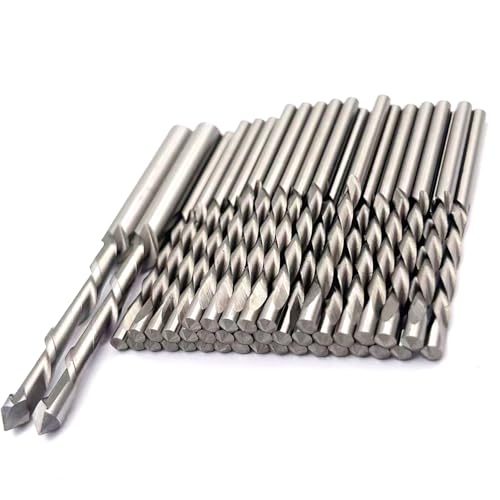 42 Pieces Drywall Cutting Tools, 1/8 Inch(40pcs) and 3/16 Inch(2pcs) Guide Point Cutting Bits,HSS65(M2) Materials Drill Bits, Cutting Drywall, Used for with Spiral Saw and Power Tools