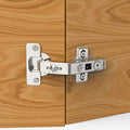Furniware 2 Pack 1 Pair 135 Degree Lazy Susan Hinges Full Overlay Concealed for Cabinet, Cupboard, Folded Door, Combination with Screws(Regular) - size: 135 Degree