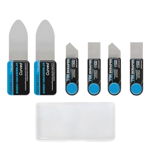 Metal Spudger Pry Tool Kit for Phone, Tablet & Laptop Repair - color: 6 PCS