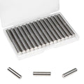 30Pcs M6 x 25mm (Approx 1/4" x 1") 304 Stainless Steel Dowel Pins - size: M6 x 25mm