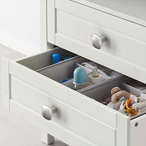 Asidrama 10 Pack Brushed Satin Nickel Kitchen Cabinet Knobs - color: Brushed Satin Nickel, size: Single Hole