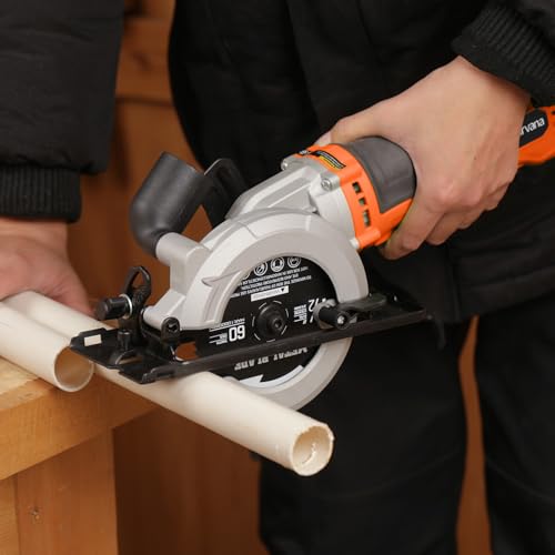 Yunirvana 710W Corded Mini Circular Saw,5200RPM Electric Circular Saw